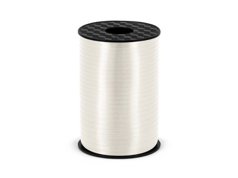 Wstążka plastikowa biała, 5mm/225m 5x225 [mm x m] biały Partydeco (PRP5-008) Partydeco