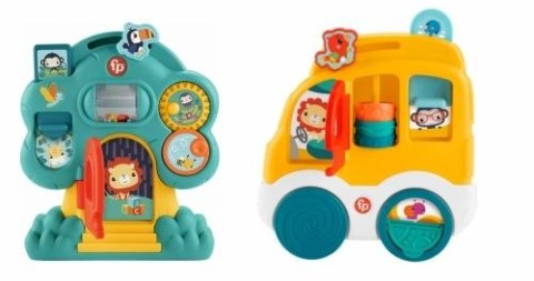 Zabawka edukacyjna aktywny domek/samochód Fisher Price (HXK32) Fisher Price