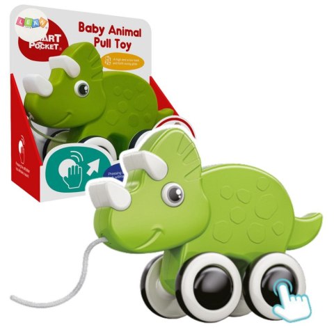 Zabawka edukacyjna jeżdżący dinozaur eco Lean (22909) Lean