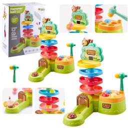Zabawka edukacyjna tor dla kulek młotek Lean (22855) Lean