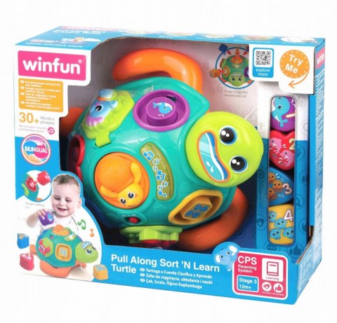 Zabawka interaktywna Żółwik Tadzio dwujęzyczny Smily Play (240301) Smily Play