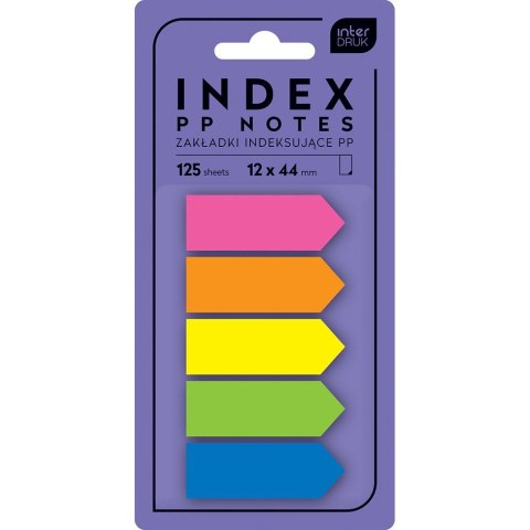 Zakładki indeksujące 125k [mm:] 120x440 Interdruk (5902277295620) Interdruk