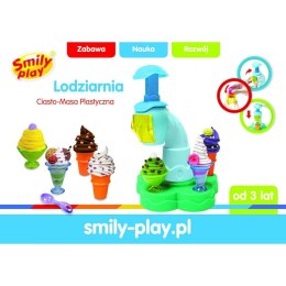 Zestaw kreatywny Ciasto-masa lodziarnia Smily Play (SP83686) Smily Play