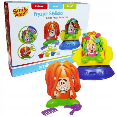Zestaw kreatywny ciasto - masa fryzjer Smily Play (SP83571) Smily Play