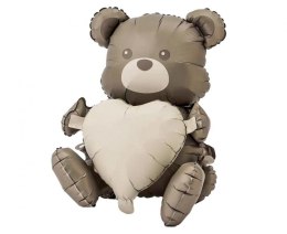 Balon foliowy Miś Matuś 3D, 55x41x33 cm Godan (BF-AMMT) Godan