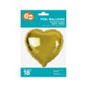 Balon foliowy serce złote 18 18cal Godan (FG-S36ZL) Godan