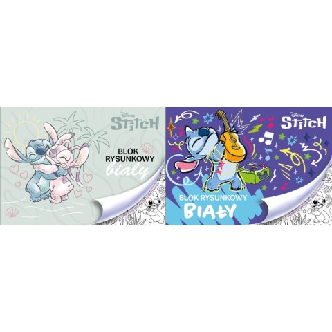 Blok rysunkowy Stitch A4 biały 20k Beniamin (0415) Beniamin