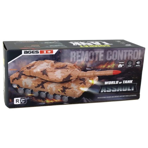 Czołg RC Zdalnie Sterowany 27 MHz Lean (16646) Lean