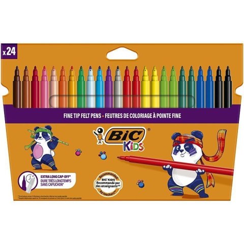 Flamaster CBW24 24 kol. Bic Kids (520046) Bic Kids