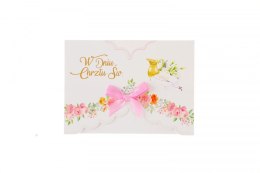 Kartka składana Chrzest A5 Agamis (A5 kokarda) Agamis