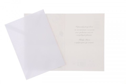 Kartka składana ŚLUB Extra B6 Pol-mak (b6x) Pol-mak