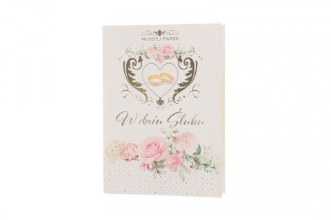 Kartka składana ŚLUB Pol-mak (LPOP KOM) Pol-mak