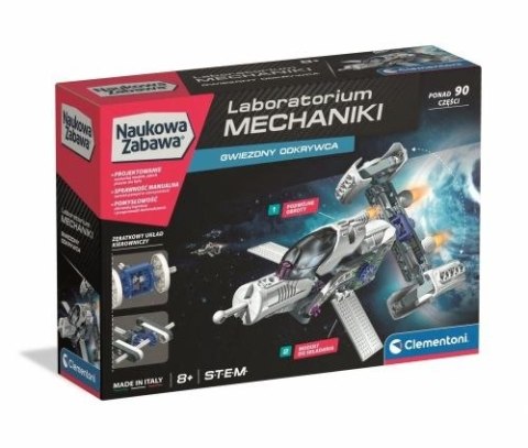 Klocki konstrukcyjne Laboratorium Mechaniki Gwiezdny odkrywca Clementoni (CLM50251) Clementoni