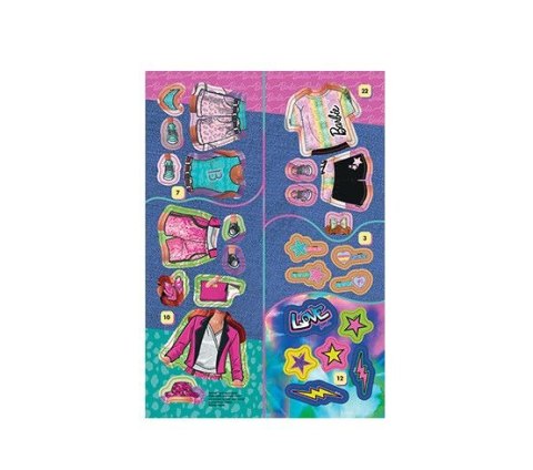 Książeczka edukacyjna Barbie™. Zabawa modą! Ameet (fla 1101) Ameet
