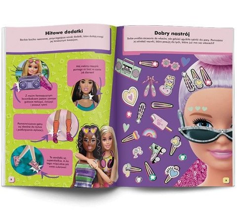 Książeczka edukacyjna Barbie™. Zabawa modą! Ameet (fla 1102) Ameet