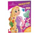 Książeczka edukacyjna Disney Księżniczka. Brokatowe Ubieranki Ameet (SDLB 9107) Ameet