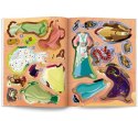 Książeczka edukacyjna Disney Księżniczka. Brokatowe Ubieranki Ameet (SDLB 9107) Ameet