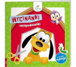 Książeczka edukacyjna Disney Maluch. Wycinanki niespodzianki Ameet (WYC 9202) Ameet