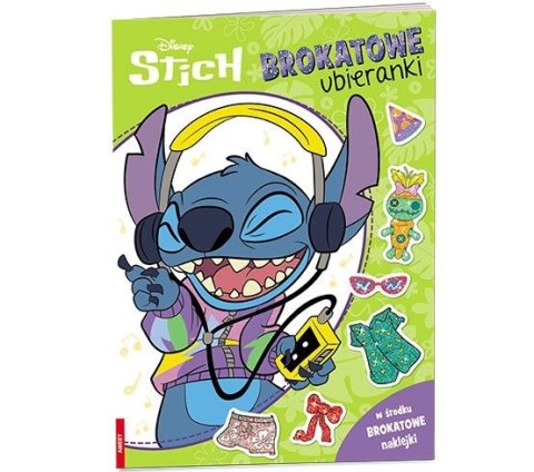 Książeczka edukacyjna Stich. Brokatowe Ubieranki Ameet (SDLB 9109) Ameet
