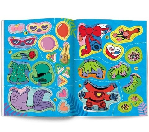 Książeczka edukacyjna Stich. Brokatowe Ubieranki Ameet (SDLB 9109) Ameet