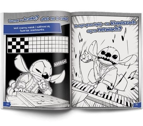 Książeczka edukacyjna Stich. Stichownik. Zabawy z mangą Ameet (SK 9101) Ameet