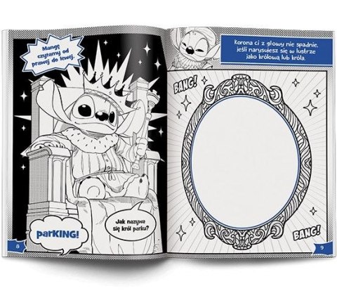 Książeczka edukacyjna Stich. Stichownik. Zabawy z mangą Ameet (SK 9101) Ameet