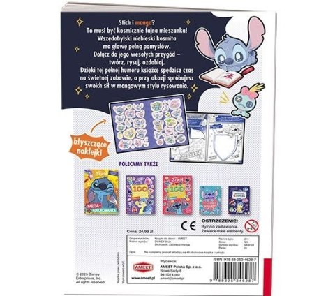 Książeczka edukacyjna Stich. Stichownik. Zabawy z mangą Ameet (SK 9101) Ameet