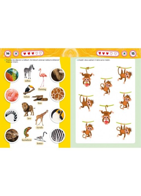 Książeczka edukacyjna Bawię się i uczę. 365 zabaw na każdy dzień w roku dla dzieci 2-6 lat Demart Demart