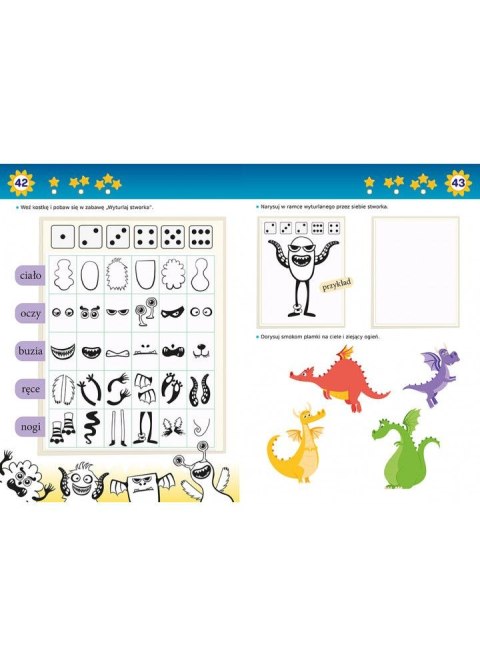 Książeczka edukacyjna Łamigłówki starszego przedszkolaka. Wiek 5-6 lat dzień w roku dla dzieci 2-6 lat Demart Demart