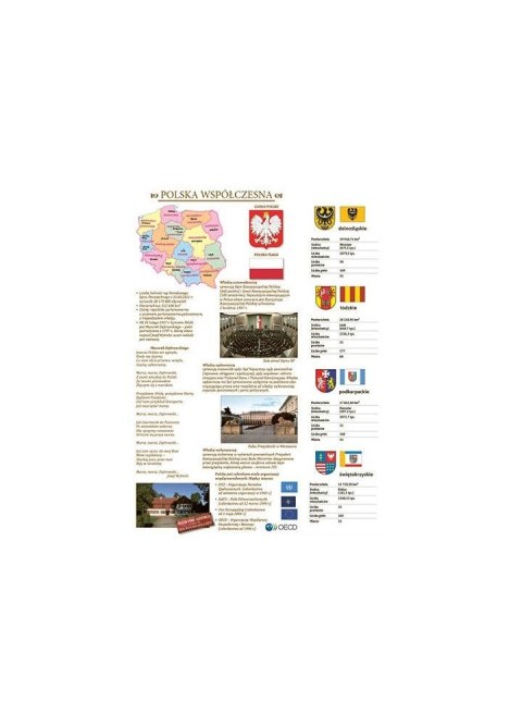 Książeczka edukacyjna Mapy z naklejkami. Dookoła Polski Demart Demart