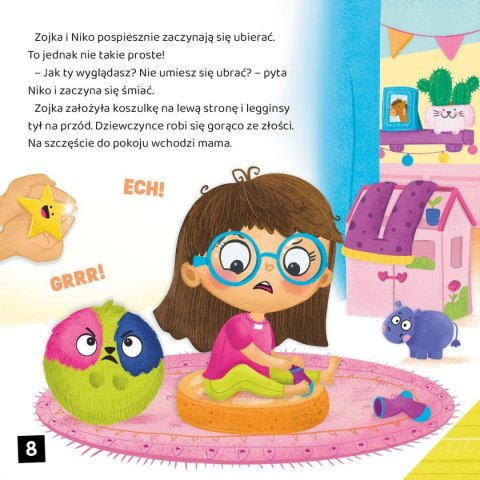 Książeczka edukacyjna Zojka i Zu. Koktajl uczuć Demart Demart