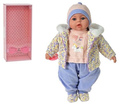 Lalka bobas z polskim głosem, śpiewa i mówi po polsku [mm:] 450 Adar (615373) Adar