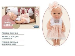 Lalka bobas z ubrankiem i poduszeczką [mm:] 300 Adar (612112) Adar