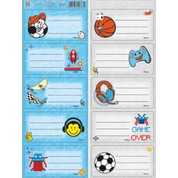 Naklejka na zeszyt Chlopiec Beniamin Beniamin