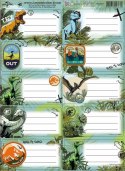 Naklejka na zeszyt Jurassic park Beniamin Beniamin