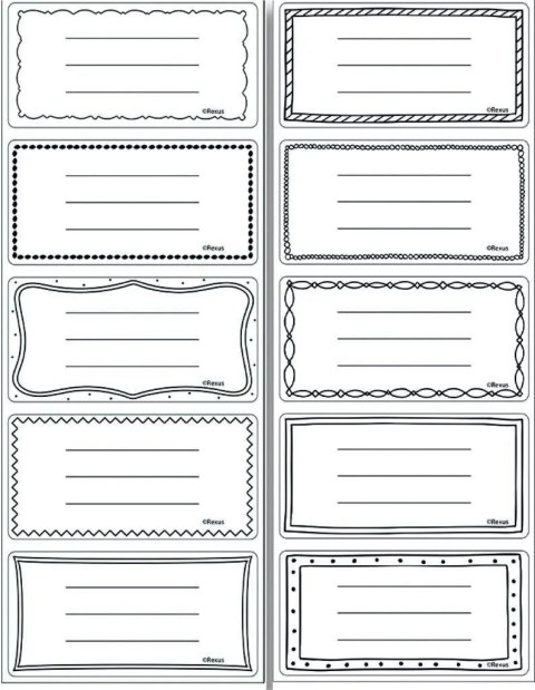 Naklejka na zeszyt Unisex 9792 Beniamin Beniamin