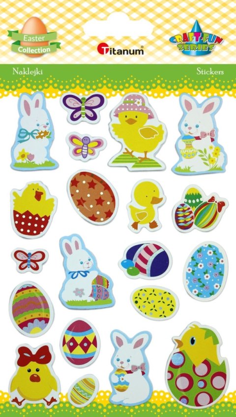 Naklejka (nalepka) Craft-Fun Series Wielkanoc Titanum (TZA-5) Titanum