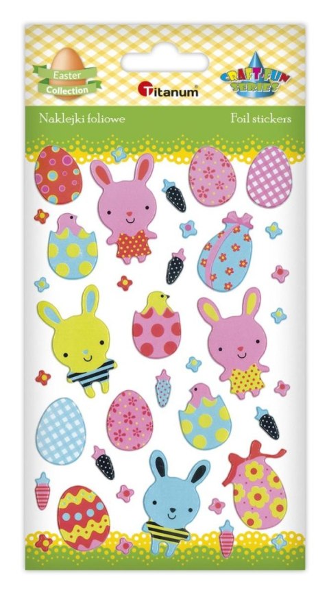 Naklejka (nalepka) Craft-Fun Series Wielkanocne Titanum (FH-001) Titanum
