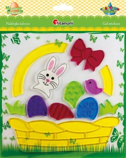 Naklejka (nalepka) Craft-Fun Series Żelowe Wielkanoc Titanum (FHD-3) Titanum