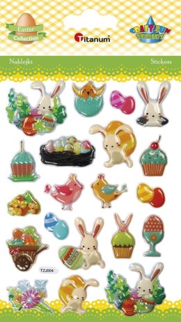 Naklejka (nalepka) Craft-Fun Series wypukłe Wielkanoc Titanum (TZJ004) Titanum