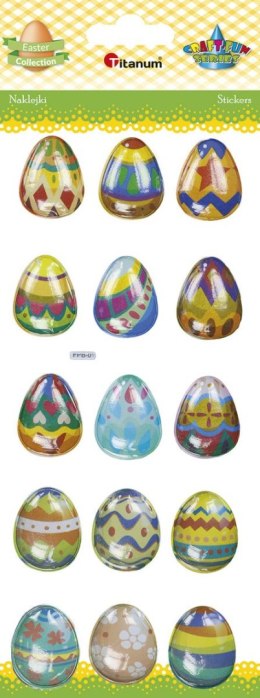 Naklejka (nalepka) Craft-Fun Series wypukłe pisanki Titanum (FPB01) Titanum