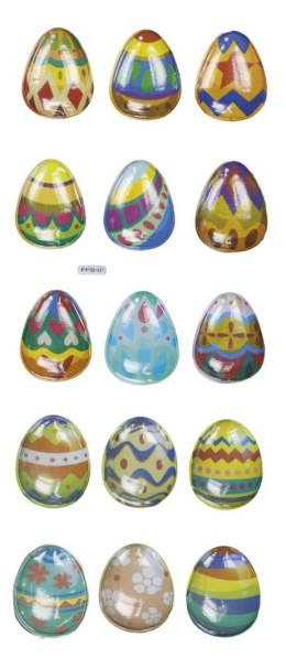 Naklejka (nalepka) Craft-Fun Series wypukłe pisanki Titanum (FPB01) Titanum