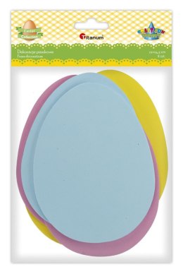 Ozdoba piankowa Craft-Fun Series Jajko 8 szt. Titanum (E15) Titanum