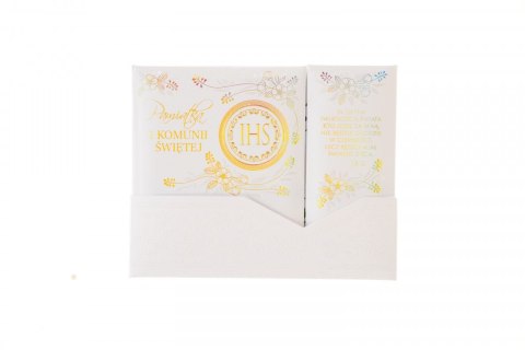 Pamiątka z komunii świętej Komunia Mała sładana- hologram Merigraf (9788365430373) Merigraf