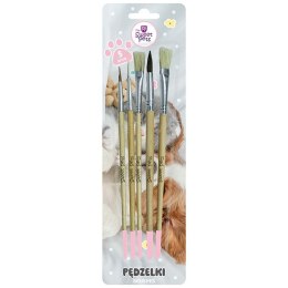 Pędzel The Sweet Pets z naturalnego włosia Rexus (2334) Rexus