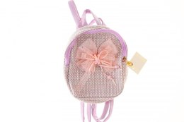 Plecak w cekiny z kokardą Lean (22300) Lean