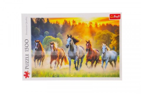 Puzzle Dzikie konie 1500 el. Trefl (26215) Trefl