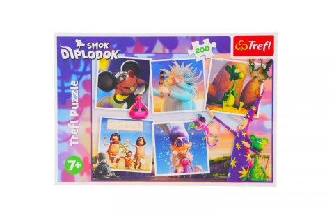 Puzzle Przygody Smoka Diplodoka 200 el. Trefl (13322) Trefl