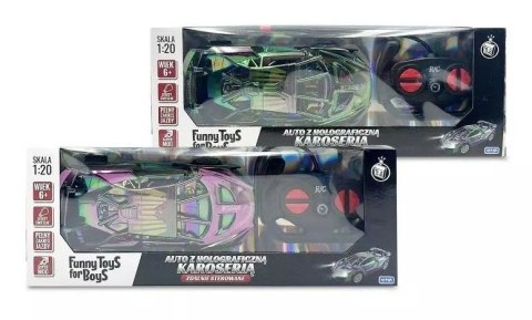 Samochód R/C z holograficzną karoserią mix Artyk (176012) Artyk