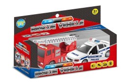 Samochód ZESTAW 2 AUT STRAŻ + POLICJA Artyk (131714) Artyk